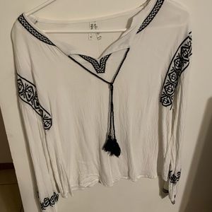 Long Sleeve Blouse. Size L